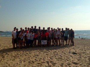 Aug 13- Group Haifa beach 416 ATL