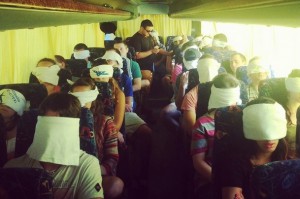 Aug 15- Blindfold Bus to J'lm Group 423